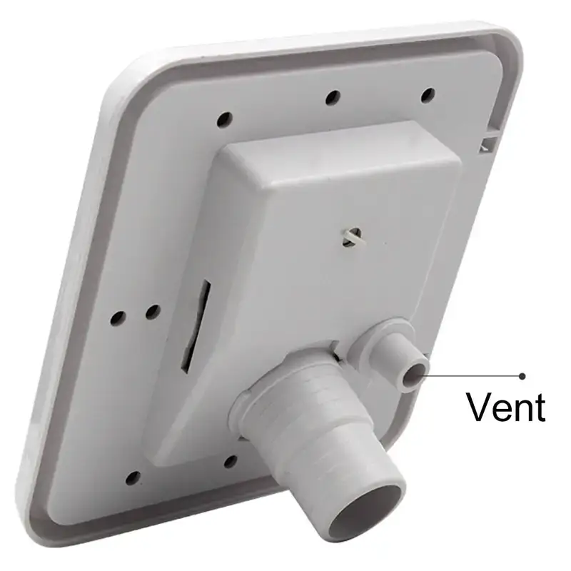 RV Gravity Water Inlet Hatch White Caravan Accessories Parts by salelink.co.nz