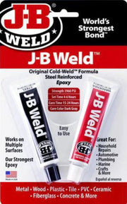 Racing Pro NZ Ltd JB Weld Original Cold Weld Epoxy Adhesive Twin Pack 28.4g each - 8265S JB Weld Original Cold Weld Epoxy Adhesive Twin Pack 28.4g each - 8265S