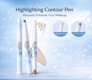 Flortte Glass Sea Collection Dual-Ended Highlight & Contour Pen by Poppy Gifts