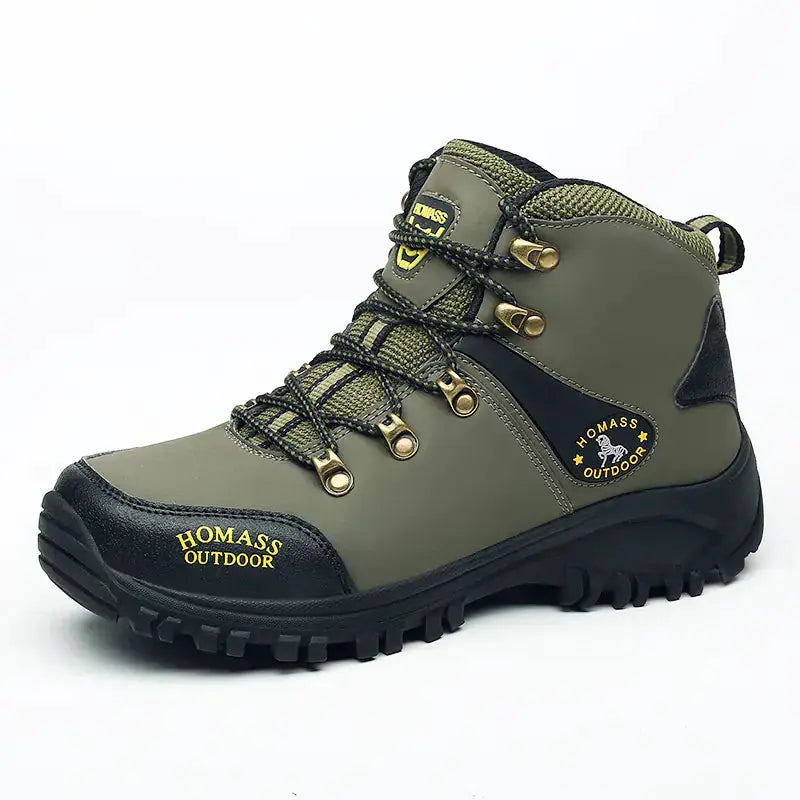 Men's High-Top Outdoor Hiking Shoes - Waterproof Trail Boots | All-Terrain Footwear by Mead's Supply & Equipment Outfitters limited