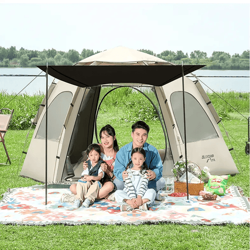 ECOTREK Tent Hexagonal Camping Tent - Durable, Quick Setup JLP5467 Hexagonal Camping Tent - Durable, Quick Setup JLP5467