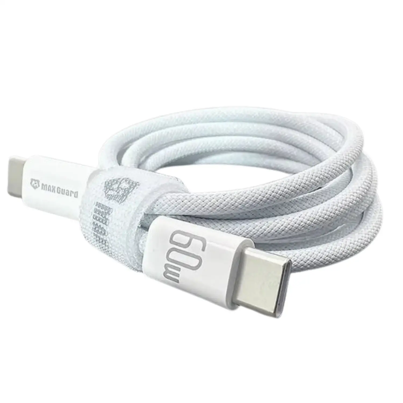 Maxguard 1m 60W Type-C to C Cable MC01 by 9eight5