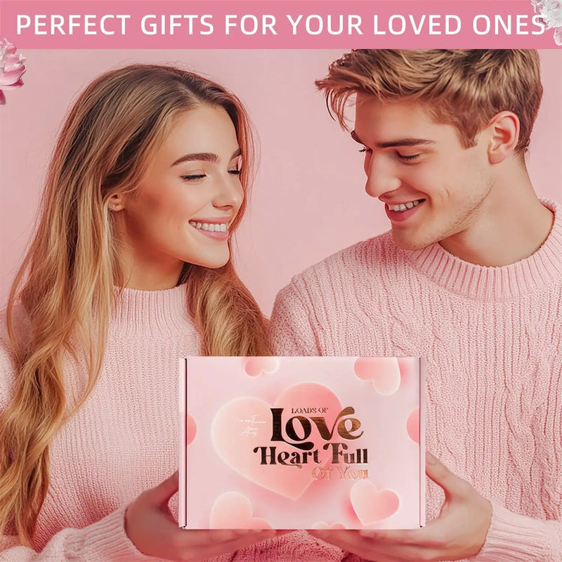 Pink Aroma Candle Bath Gift Box by Poppy Gifts
