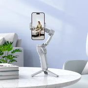 BroDeals mobile phone accessories Automatic Face Tracking 3 Axis Smart Gimbal with LED Fill Light Automatic Face Tracking 3 Axis Smart Gimbal with LED Fill Light