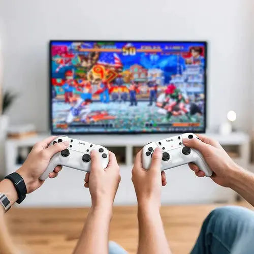 TV / PC Game Stick with 2x Wireless Controller, 20000 Classic Games Included by BroDeals