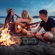 BroDeals Bluetooth Speaker 600W Bluetooth Party Speaker with 2 Wireless Microphones 600W Bluetooth Party Speaker with 2 Wireless Microphones