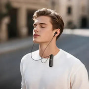 Magnetic Lapel Bluetooth Earphone with 12 Hours by BroDeals
