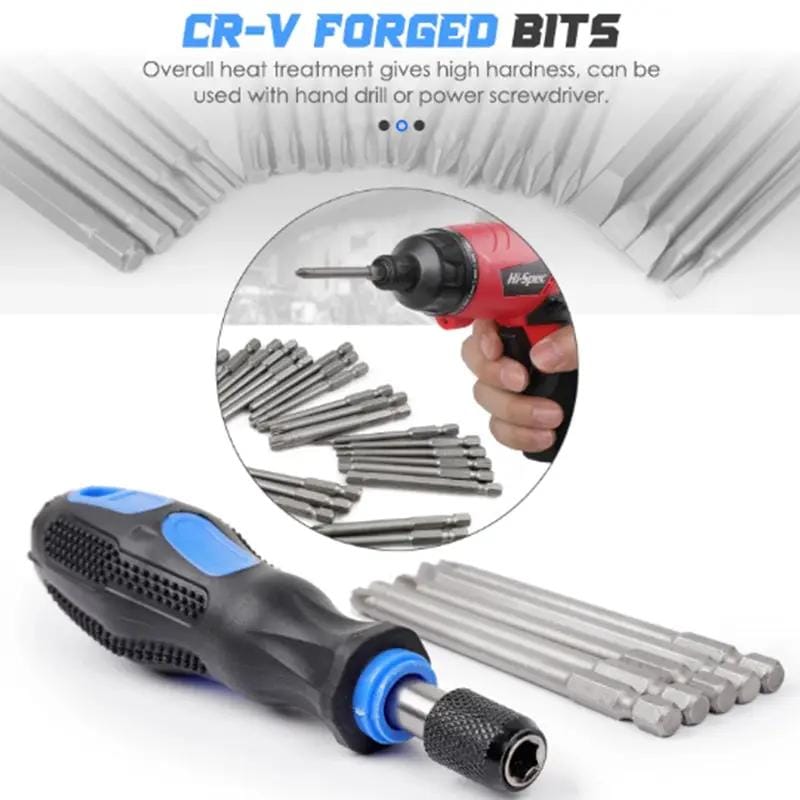 g8buynz g8buynz Extended Screwdriver Set 24 in 1 Bits Self-Locking Magnetic Handle Extended Screwdriver Set 24 in 1 Bits Self-Locking Magnetic Handle