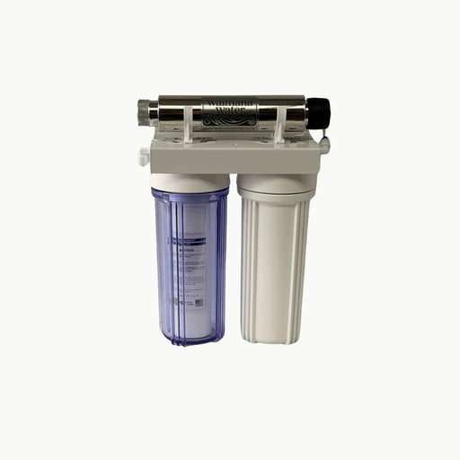 Waimana Waiora Pure Mini II Underbench UV Water Filter - 2 Stage, Flow-Activated UV NZ by Filtration Station NZ