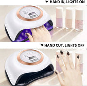 LED UV Nail Lamp 168W 42LED by salelink.co.nz