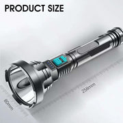Super Bright Rechargeable Flashlight Torch by salelink.co.nz