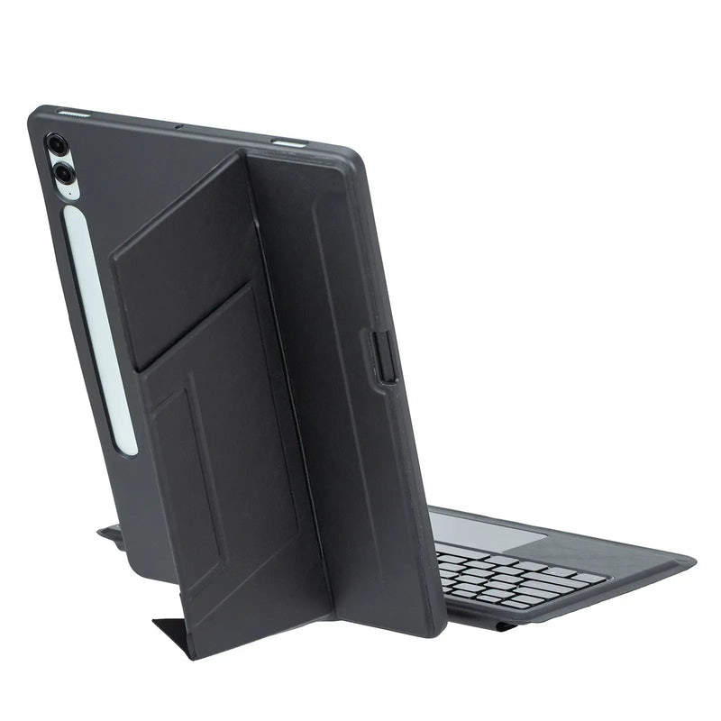 HY-810B Combo Keyboard Case With Backlight for Samsung Tab S10 Plus Black by salelink.co.nz