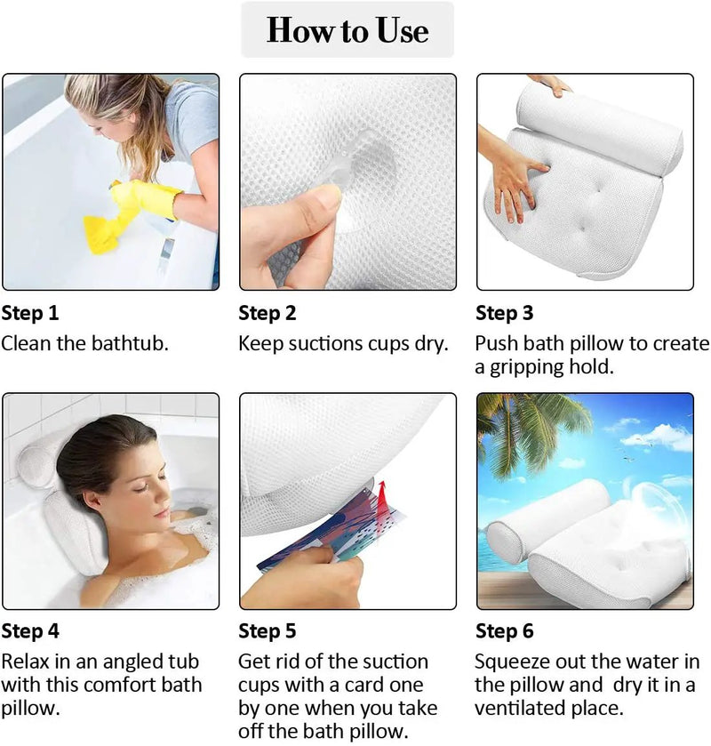 Bath Pillow by salelink.co.nz