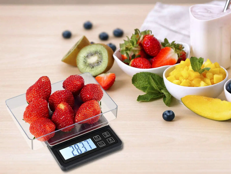 Digital Pocket Scale with USB Rechargeable 3000g/0.1g by salelink.co.nz