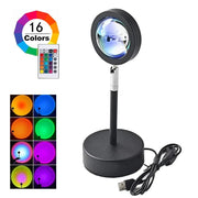 Rainbow Sunset Projection Lamp by salelink.co.nz