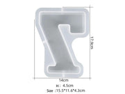 Number Moulds - Individual - Super Large by Resin Art NZ