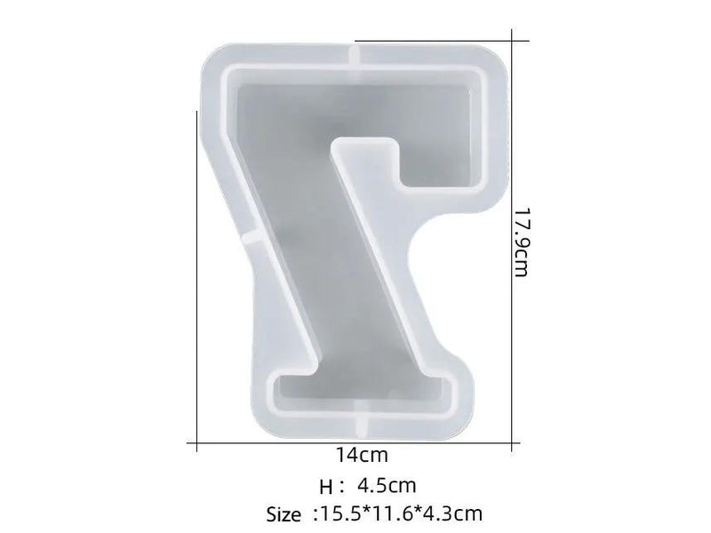Number Moulds - Individual - Super Large by Resin Art NZ