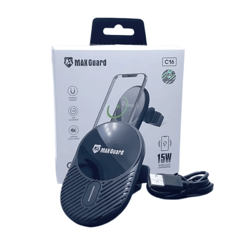 9eight5 Accessories Maxguard 15W MagFit wierless Charger Car Holder C16 Maxguard 15W MagFit wierless Charger Car Holder C16