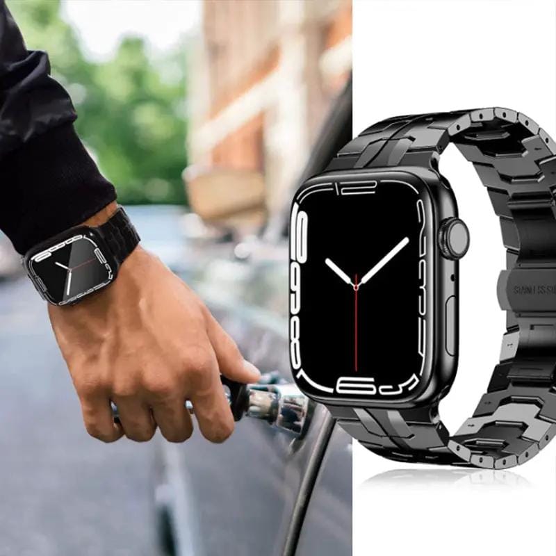 g8buynz g8buynz Stainless Steel Band for Apple Watch Ultra Band Metal Strap with Folding Clasp 4 Stainless Steel Band for Apple Watch Ultra Band Metal Strap with Folding Clasp 4