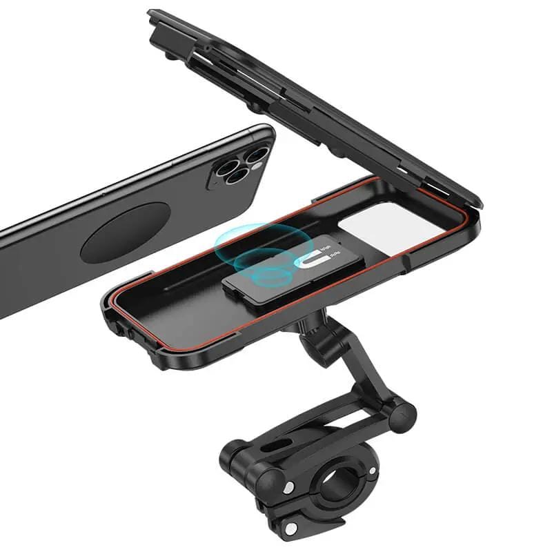 Waterproof Motorcycle Bicycle Holder - Black by BroDeals