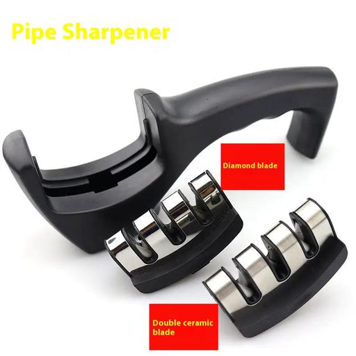 Household Hand-held Three-segment Fast Sharpening Blade Diamond Knife Slicker Diamond Plastic Box by China Dropship