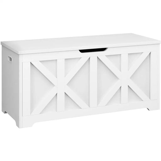 Wooden Storage Chest Storage Bench by Yaheetech