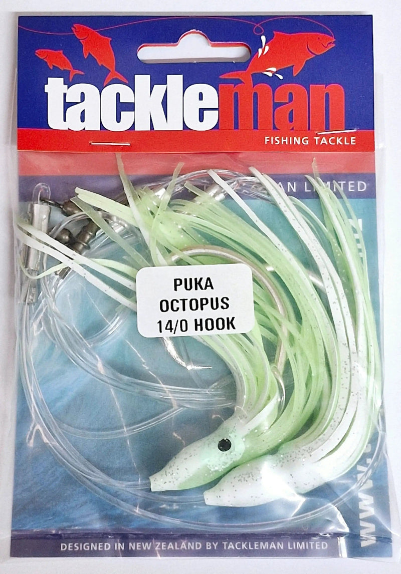NZ Diver Fishing Baits & Lures Tackleman Puka Octopus Rig – Tuna Circle 14/0 Hooks Tackleman Puka Octopus Rig – Tuna Circle 14/0 Hooks | NZ