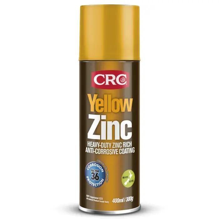 CRC Yellow Zinc 400ml - Zinc Spray Paint