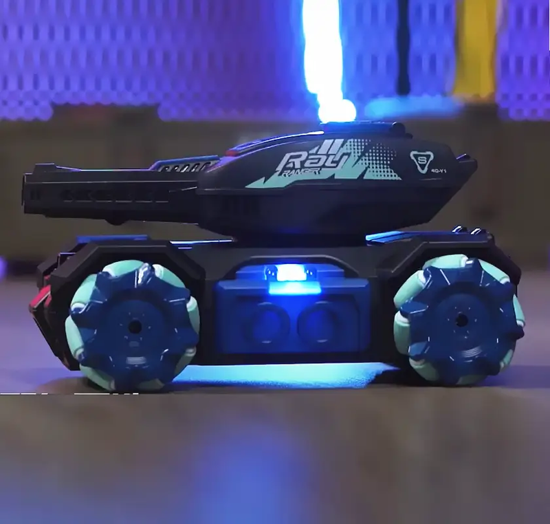 RC Tank Shoots Gesture Sensing Rc Stunt Car Light &amp; Music Water Bullet Ball by dealonline.co.nz