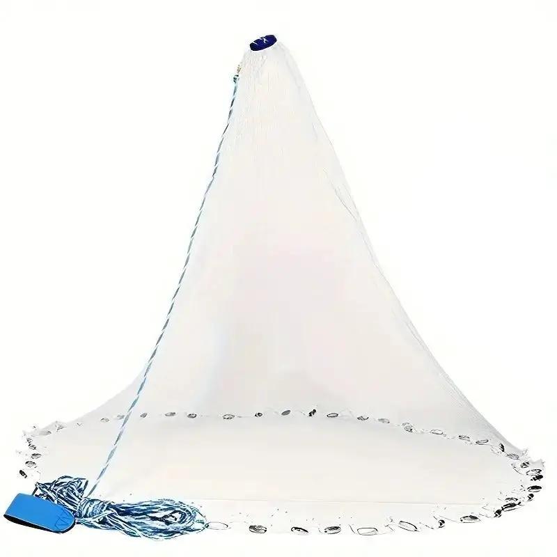 8ft (2.4m) Fishing Casting Net with Sinkers Weights by NZ Diver