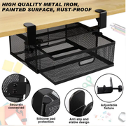 Metal Under Desk Drawer Organizer by salelink.co.nz