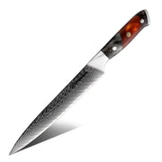 67 Layers Damascus Steel Kitchen Knife Kit 127g Cleaver by China Dropship
