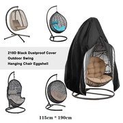 210d Single Swing Chair Cover 115x190cm by dealonline.co.nz