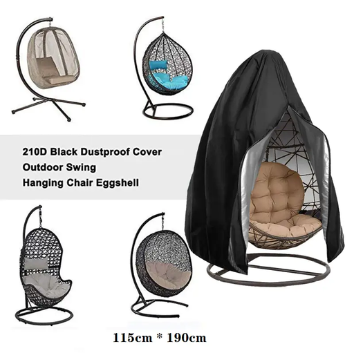 210d Single Swing Chair Cover 115x190cm by dealonline.co.nz