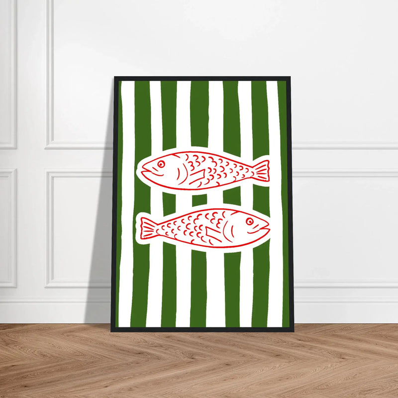 The Fishes by Blank Wall Print Shop