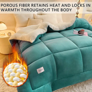 Thicken Blanket Soft Luxury Heavy 3kg Quilted Bedding Warm Cozy Machine Washable by dealonline.co.nz