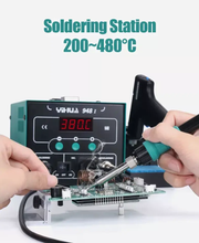 LCD Soldering Iron Desoldering 2in1 Station by salelink.co.nz