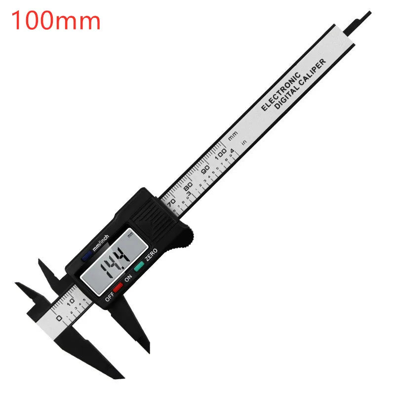 150mm 100mm Electronic Digital Caliper Carbon Fiber Dial Vernier Caliper Gauge Micrometer Measuring Tool Digital Ruler - Action Outdoors Kiwi