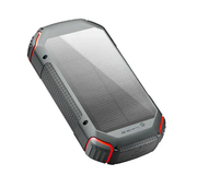 20000mAh Waterproof Solar Power Bank with Red Light by Mead's Supply & Equipment Outfitters limited