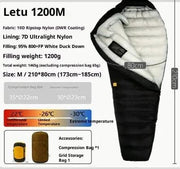 Mead's Supply & Equipment Outfitters limited Sleeping Bags Ultralight Down Sleeping Bag for Camping & Hiking Ultralight Down Sleeping Bag for Camping & Hiking