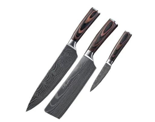 Chef Knives Kitchen Knives Cleaver Slicing Knives One Type 3PCS by China Dropship