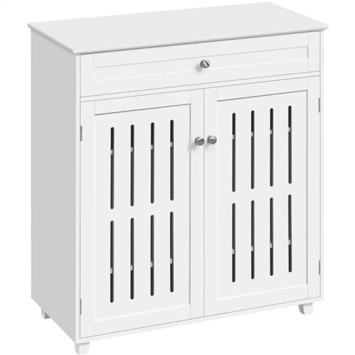 4 Tier Shoe Storage Cabinet 1 Drawer Closed Adjustable Shoes Rack by Yaheetech