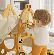 dealonline.co.nz dealonline.co.nz Kids Slide with Basket Ball Kids Basketball Theme Slide Playset For Toddlers