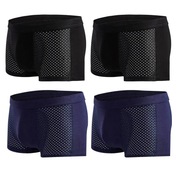 Men's Modal Boxer Shorts — Breathable Mesh Mid-Waist Underwear | Single & 4-Pack by Mead's Supply & Equipment Outfitters limited