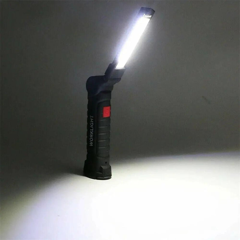 LED Flashlight USB Rechargeable With Magnetic For Work Hand Inspection by China Dropship