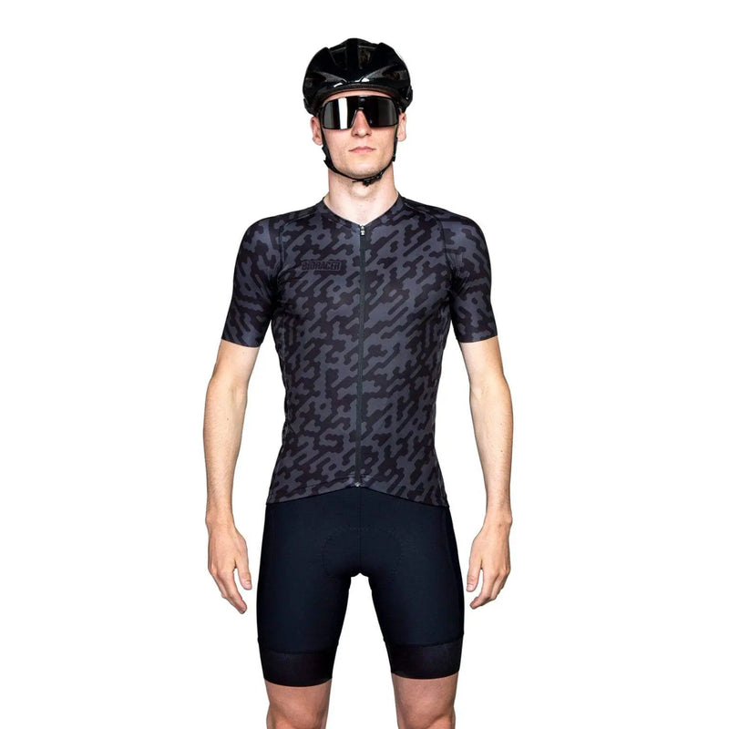Bioracer Spitfire Jersey SS Black Noise by Euro Cycling NZ