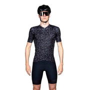 Euro Cycling NZ Clothing Bioracer Spitfire Jersey SS Black Noise Bioracer Spitfire Short Sleeve Cycling Jersey Black