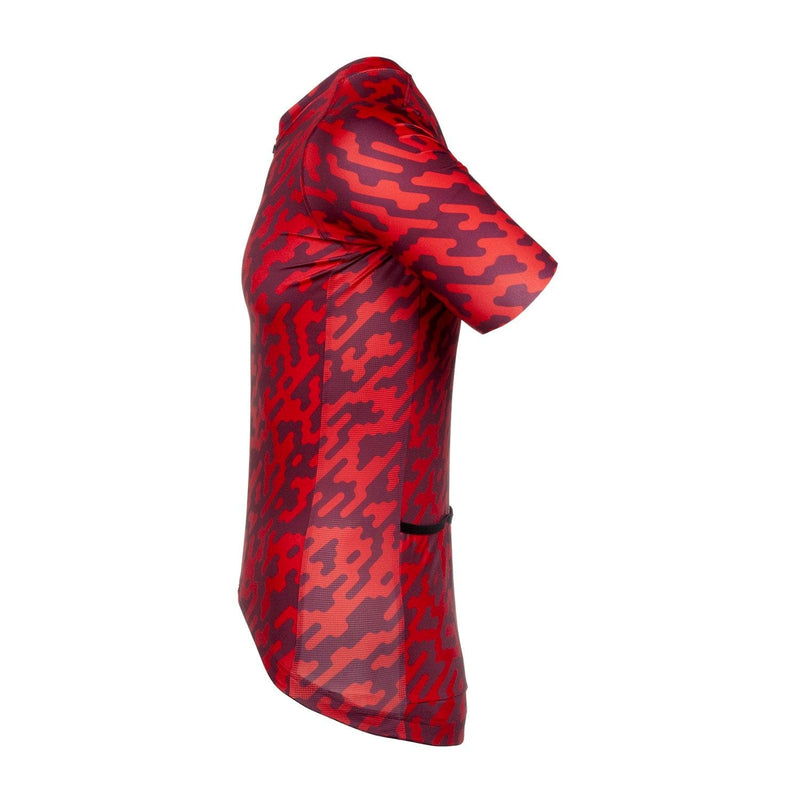 Euro Cycling NZ Clothing Bioracer Spitfire Jersey SS Red Noise Bioracer Spitfire Jersey SS Red Noise Cycling Jersey | NZ
