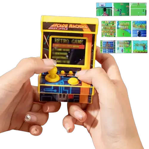 8-Bit Mini 1.8" Handheld Game Console – 152 Games by Habicare