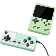 8-Bit Mini Handheld Game Console – 500 Games (5 colours available) by Habicare